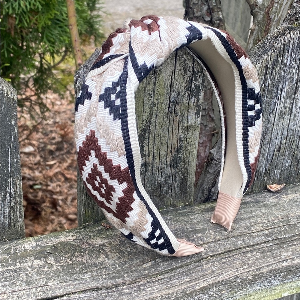 Woven Topknot Headband